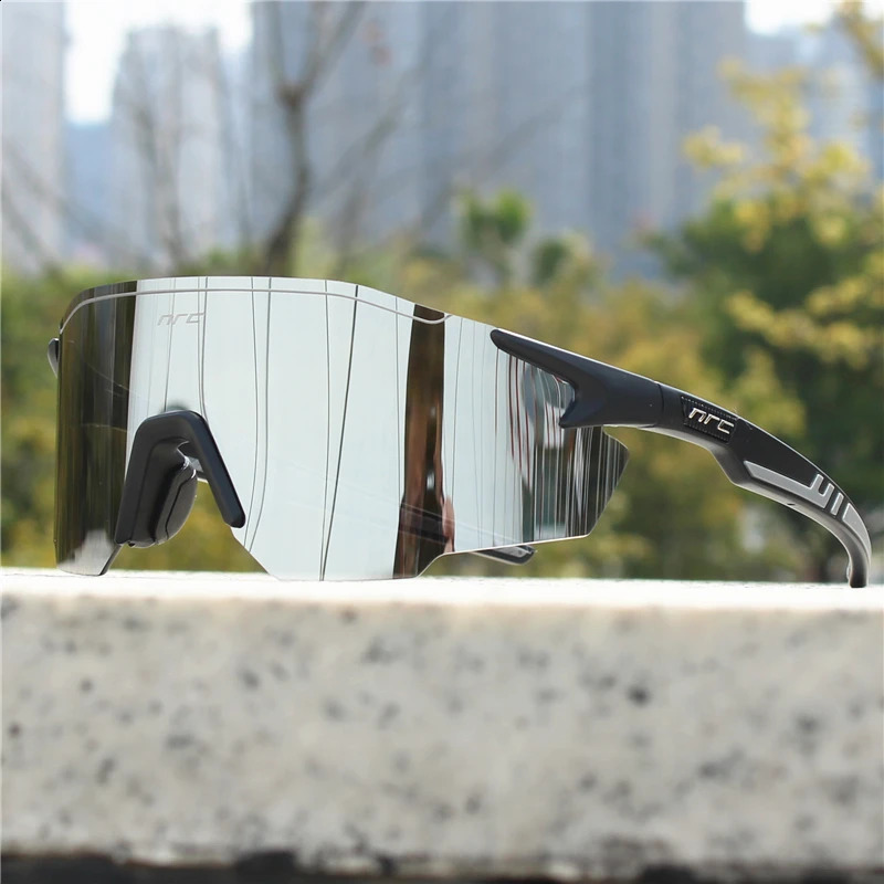 NRC Men Cycling Sunglasses UV400 TR90 Sports Bicycle Glasses MTB Mountain Bike Fishing Hiking Riding Eyewear for Women sport 250117 - view 6