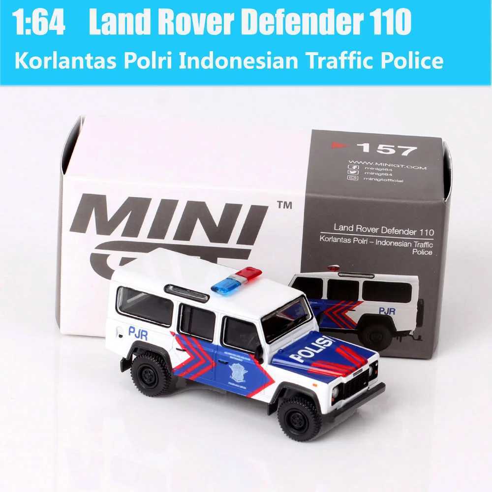MiniGT 1/64 Scale Ford GT Nissan Skyline GTR Defender 110 RUF CTR Lancia Honda Civic Cadillac V Datsun Diecast Car Model Toy X250125