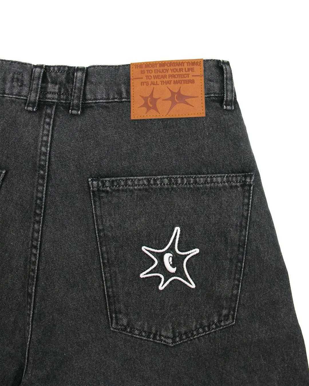 Y2k shorts hip-hop denim gym shorts mens 2023 summer new Harajuku fashion casual punk rock gothic mens basketball shorts W250319