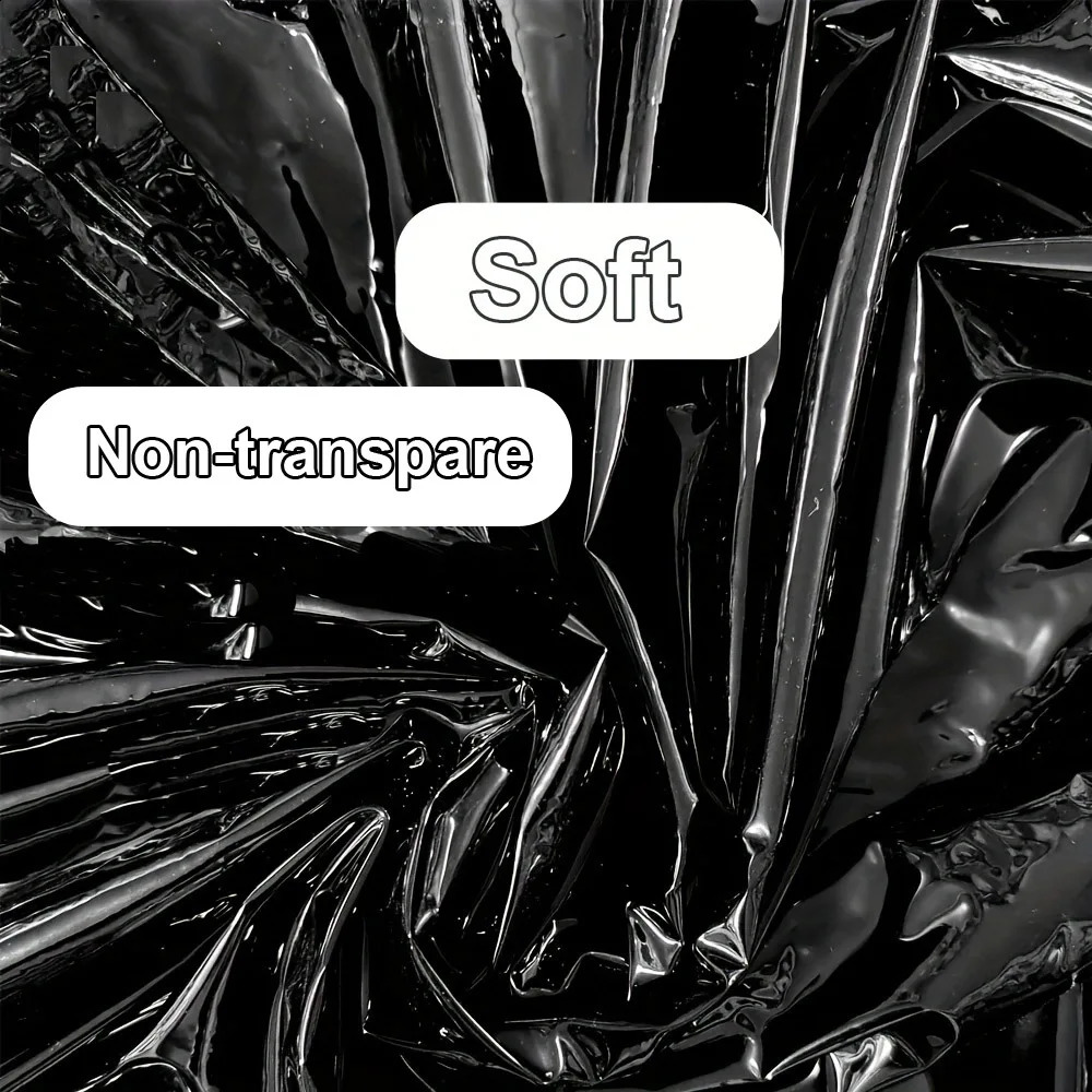 Reusable PVC Panties Adult Diapers Coat Leak-proof Plastic Teen Diaper Cover Non-disposable Diapers Non Transparent Black 250114