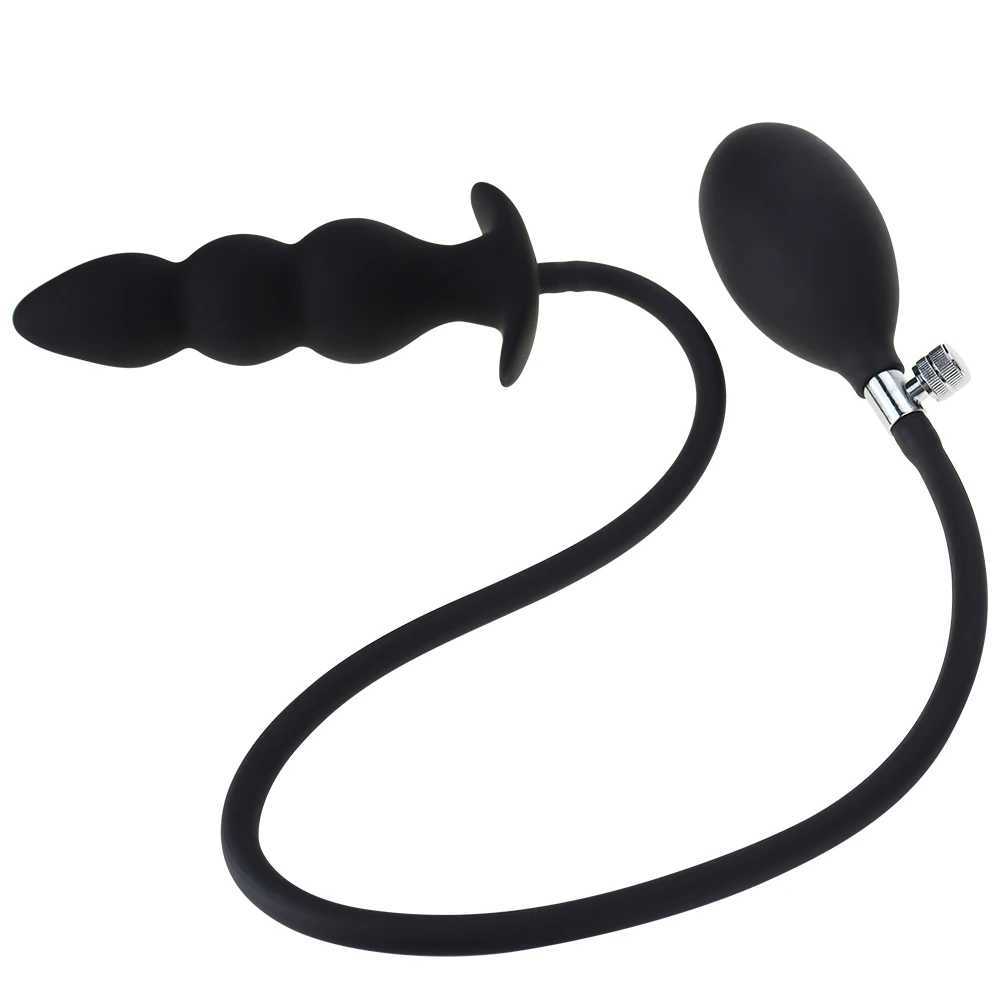 Super Large Anal Plug Silicone Inflatable Expandable Butt Plug Sex Toys For Women Men Huge Dildo Pump Anal Dilator Adult ProductXJ250121
