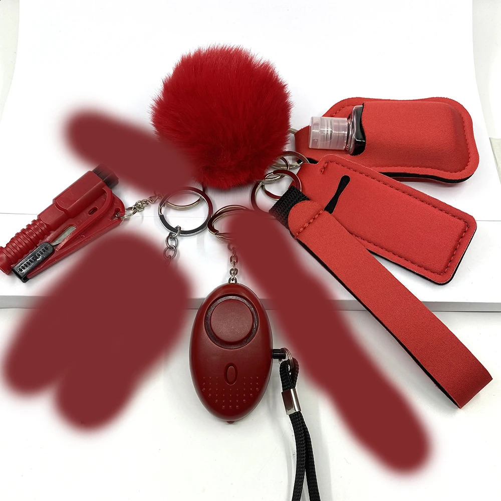 10Pcs Fashion Girl Women Outdoor Defense Keychain Protection Personal Beiyong Link3250120