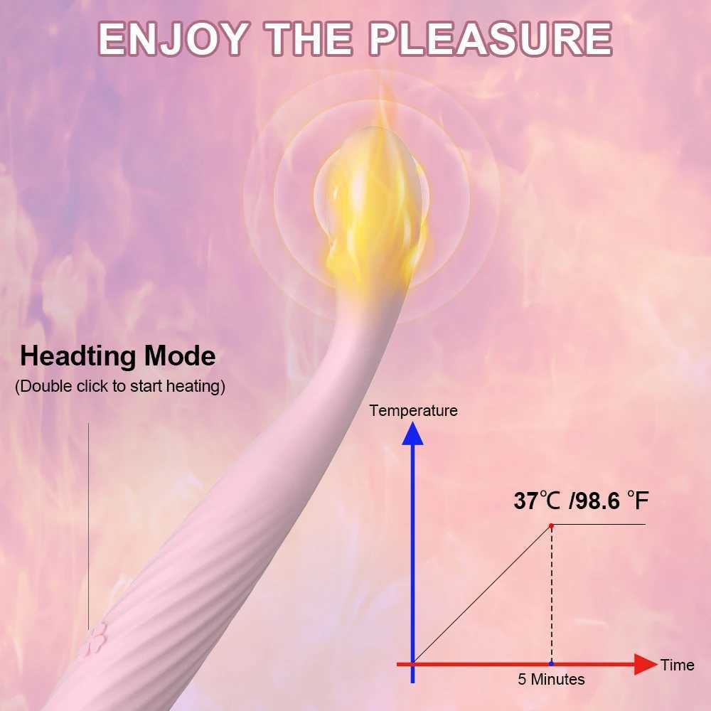 Beginner G-Spot vibrator female Nipple clitoral stimulator 8 seconds fast to orgasm finger shape vibration sex toy adult W250117