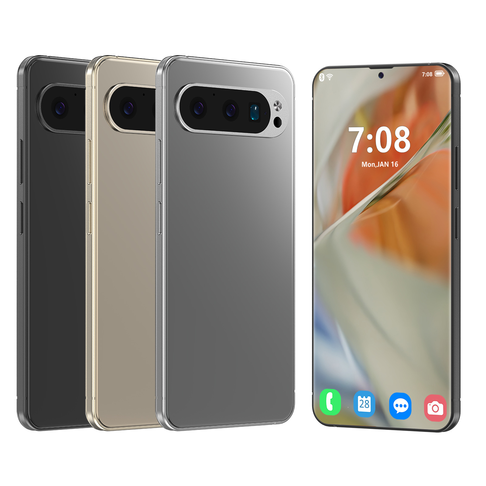 High-performance Pixel phones android 9 Pro XL Android smartphone - 6.8 incell display - view 5