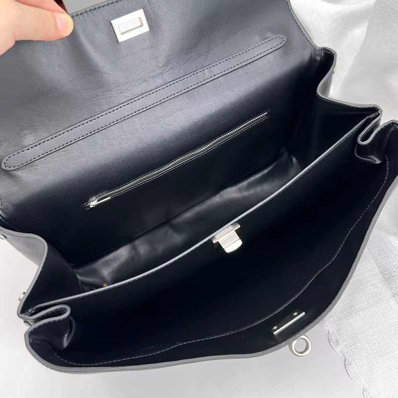 35Cm/29Cm Genuine Handbag Fashionable New And High-End Soft Leather Tote Bag, Street Retro Large Bag Head Layer Cowhide