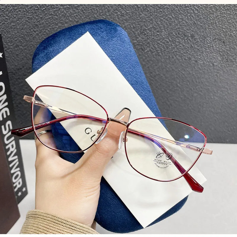 Butterfly Shape Womens Glasses Frames Style Blue Light Blocking Eyeglass High Quality Female Glass 250114