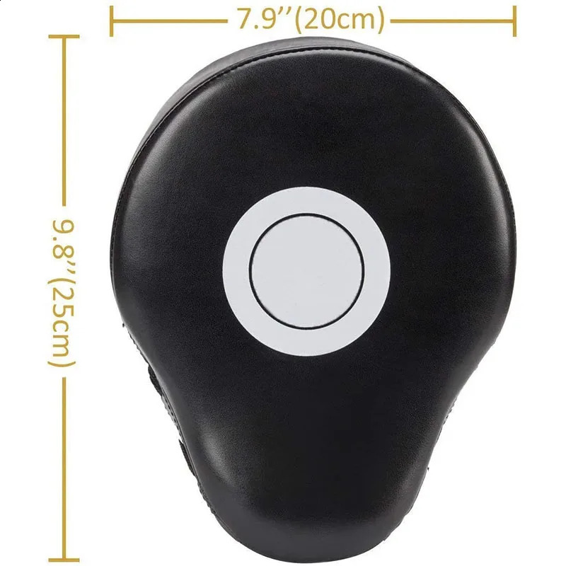 1/2pcs Curved Boxing Bag Boxing Equipment Focus Punching Bags For Taekwondo Muay Thai Karate Adults Kids PU Training Paws Pads 250117