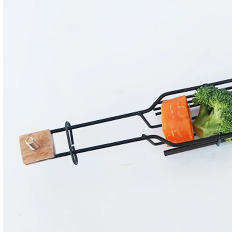 Parrot Water Fruit Basket Birds Fruit Vegetable Rack Food Pendant For Parakeet Metal Feeding Device Birds Cage Feeder 250214