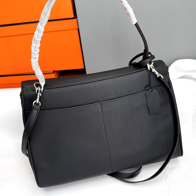 35Cm/29Cm Genuine Handbag Fashionable New And High-End Soft Leather Tote Bag, Street Retro Large Bag Head Layer Cowhide