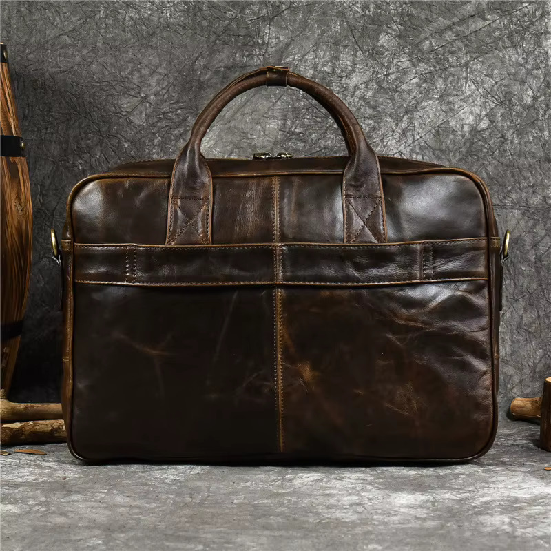 Designer Bag Genuine Handbag For Men Travel Briefcase Male Leather Shoulder Men's Business Laptop Bag Large Messenger Bags
