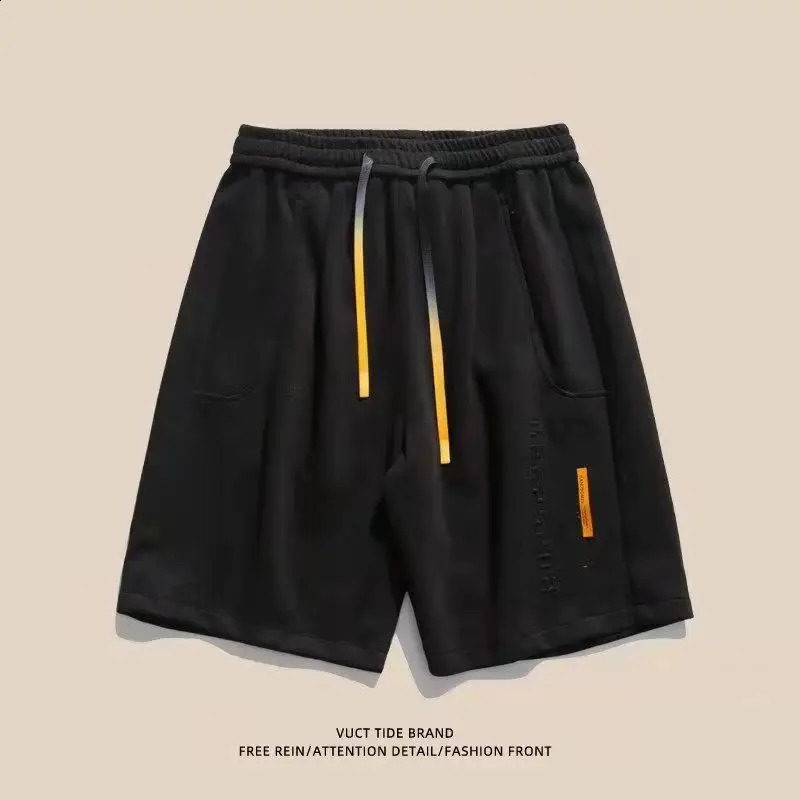 Summer Baggy Sweatshorts Men Hip Hop Streetwear Loose Jogger Short Straight Cotton Casual Shorts y260615 - view 5