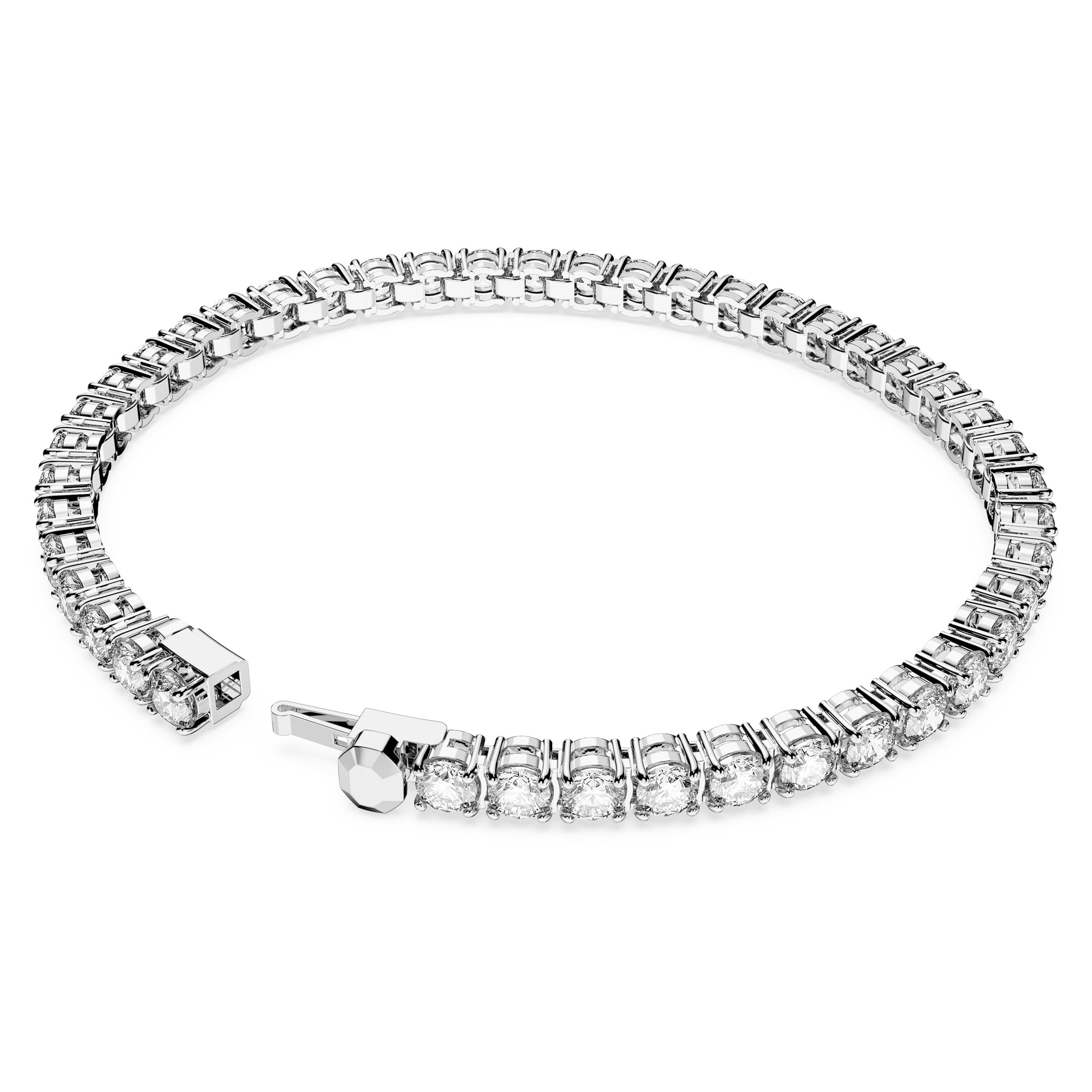classic 1 row tennis bracelet for women inlaid white Austria crystal dia bracelets designer jewelry woman Christmas valentines day gift