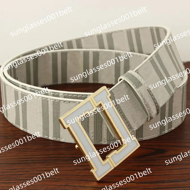 belt Designer belts for men and womens belts Genuine Leather Belt Width 4.0cm Fashion luxury Belt Cintura Ceintures Belt for Women Gurtel Big Buckle Waistband With Box