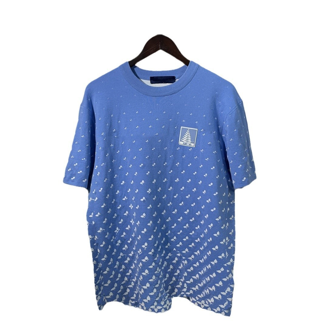 High version donkey home ss25 new SKL skiing double-layer snowflake round neck short sleeved T-shirt for both men and women, straight out