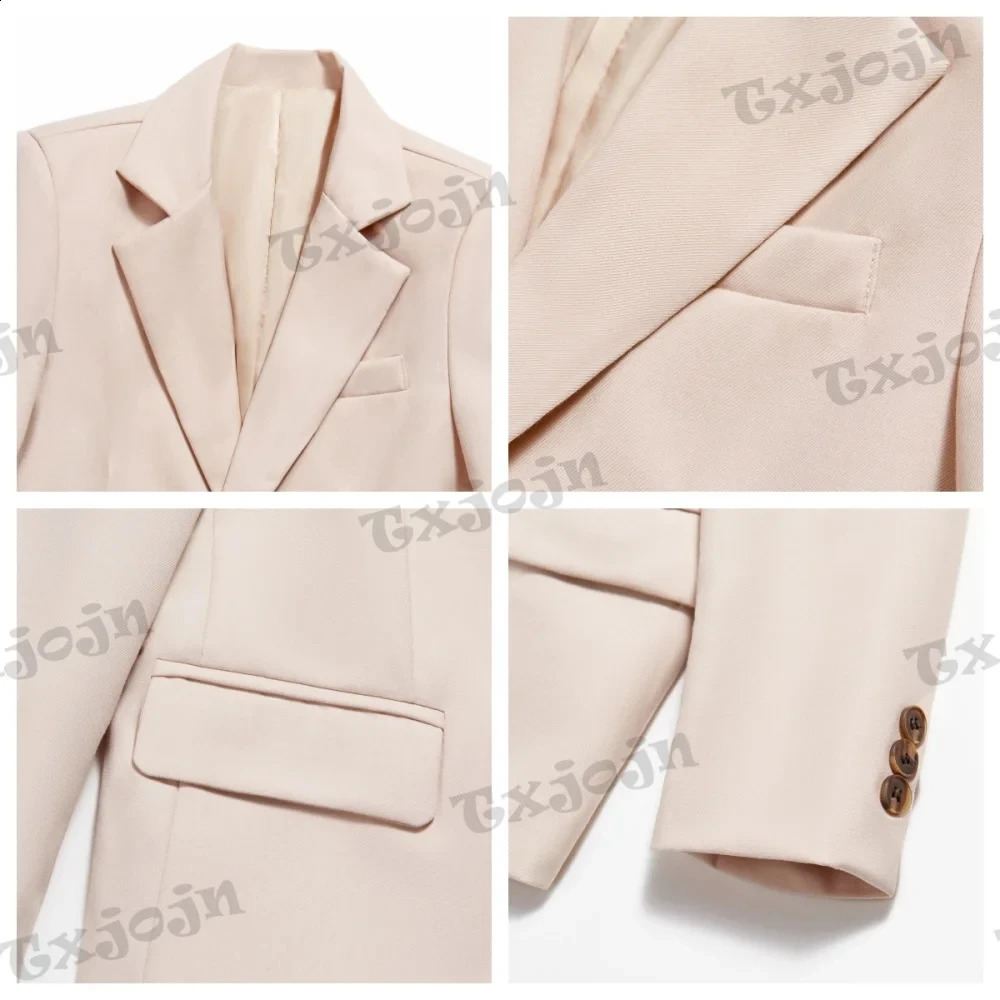 Fast Ship Colorful Regular Fit Kids Suit Set In Stock High Quality 4 Pieces Blazer Vest Pants Tie For Kids 3-14Y Birthday Party 250120