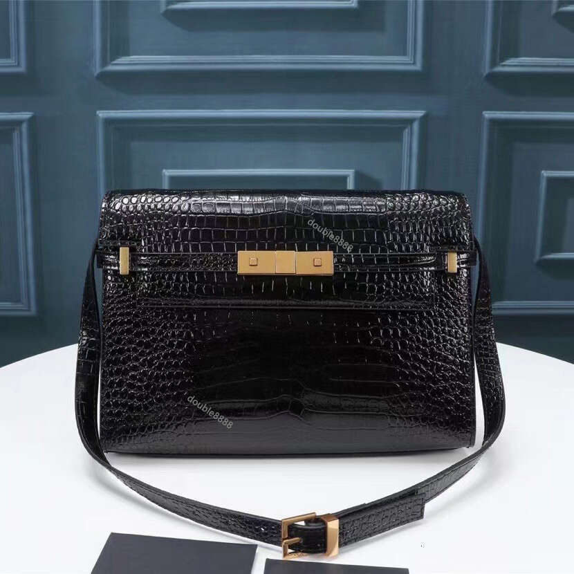 5A top quality Manhattan baguette bag Combine business and leisure bags Luxury ladies crossbody shoulder bag Leather messenger bag Commuter Bag Daily bag