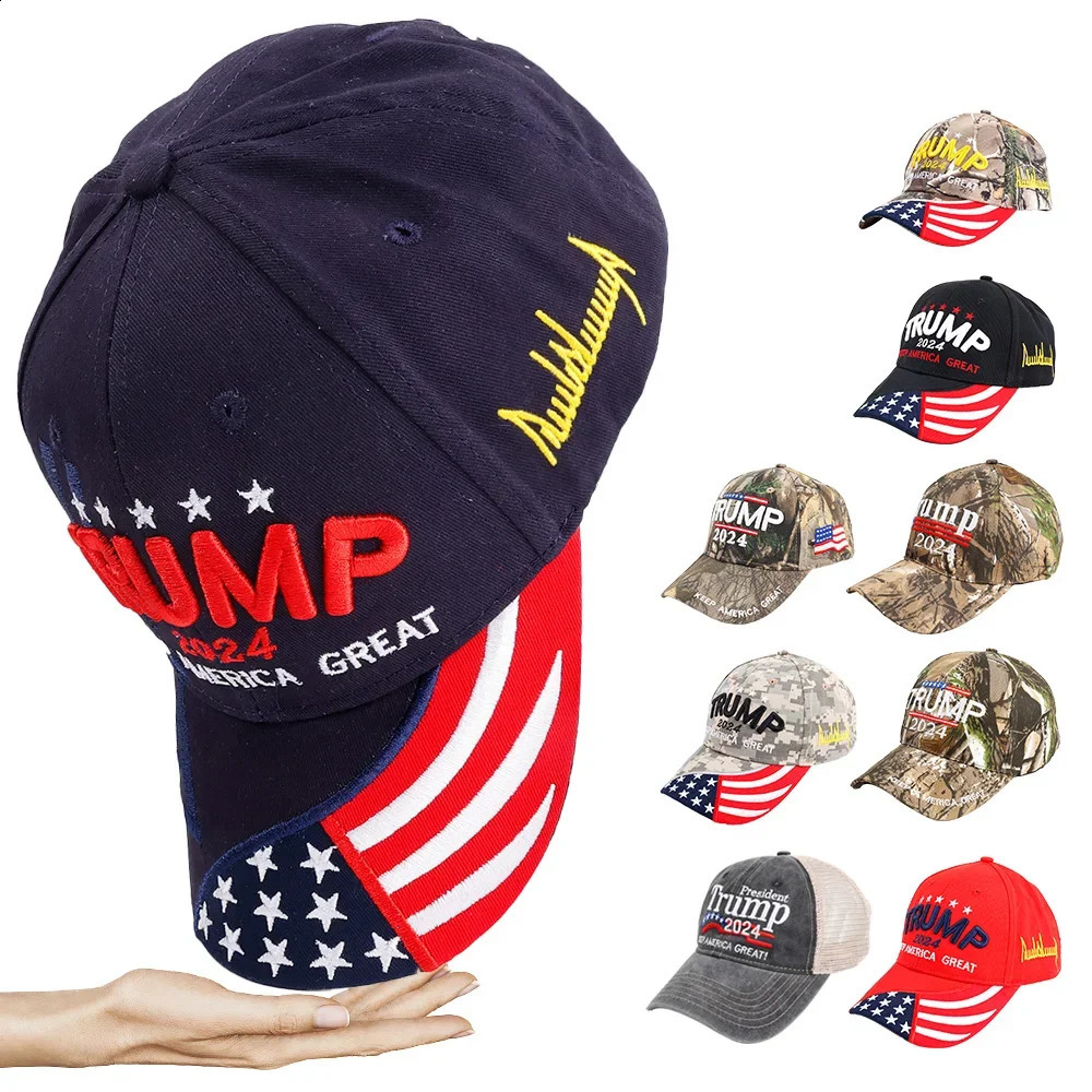 Trump 2024 American Presidential Hat Make America Great Again Hat Donald Trump Republican Hat Cap MAGA Embroidered Mesh Cap 250122