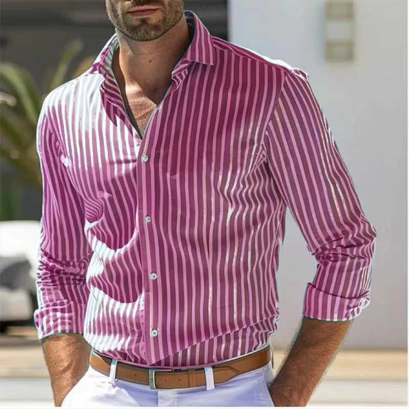 High Quality Mens shirt long sleeved shirt single breasted shirt loose style business office spring shirt xs-6xl casual fashion T250121