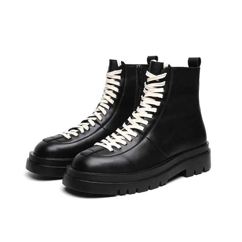 Mens Classic Retro Boots Fashion Ankle Boot Mens Casual British Style Short Boot High-Top Shoes Motorcycle Boots Cowboy Boots M250121