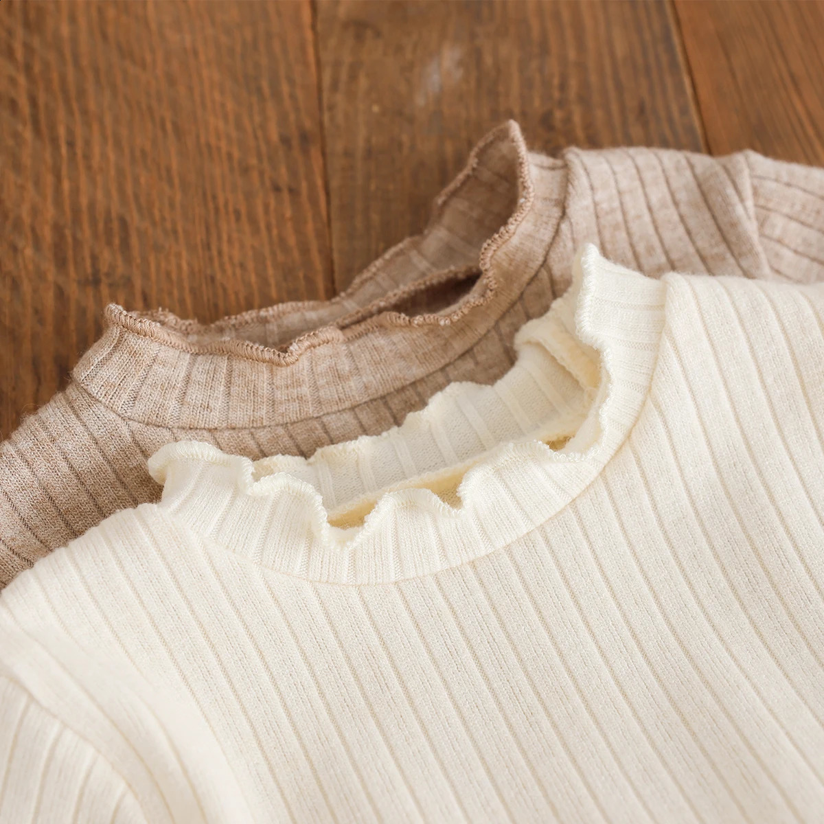 Autumn and Winter Fashion Toddler Girls Long Sleeve Mesh dress Pit Strip Ear Edge Bow Mesh Autumn and Winter dress Princess Gift 250120