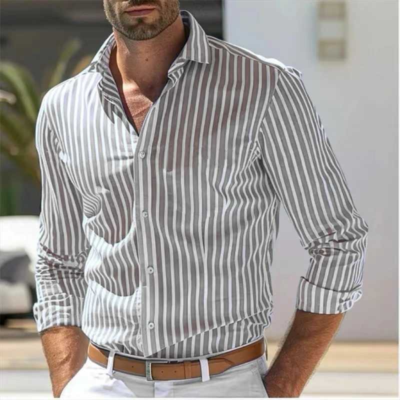 High Quality Mens shirt long sleeved shirt single breasted shirt loose style business office spring shirt xs-6xl casual fashion T250121