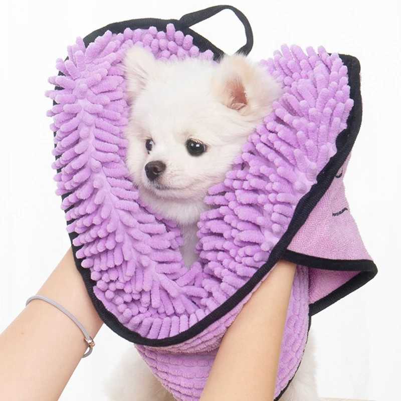 C soft dog towel dries quickly pet towel fiber absorbs cat towel convenient for pets to clean towels easy to use M250118