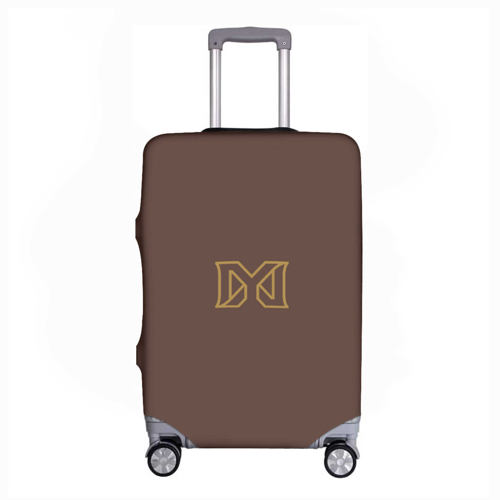 NXY Solid Color Luggage Cover 18-32Inch Suitcase Cover Elastic Luggage Cover Letters Anti-Scratch Suitcase Protective Case Dustproof Cover Hip