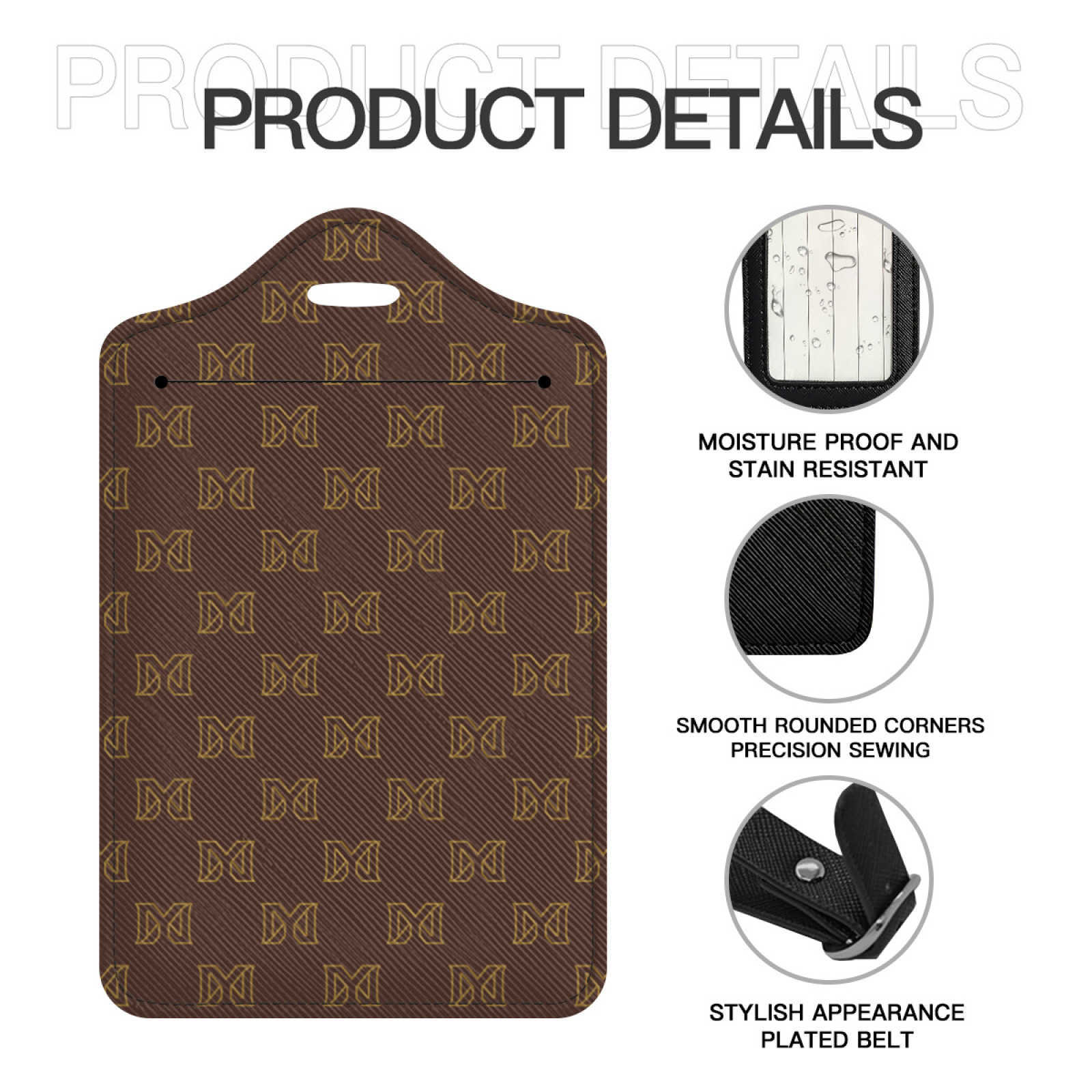 NXY Fashion Travel Luggage Tags Cross Pattern Baggage Name Tags Suitcase Address Label Holder Pu Leather Luggage Tag Travel Accessories Hip