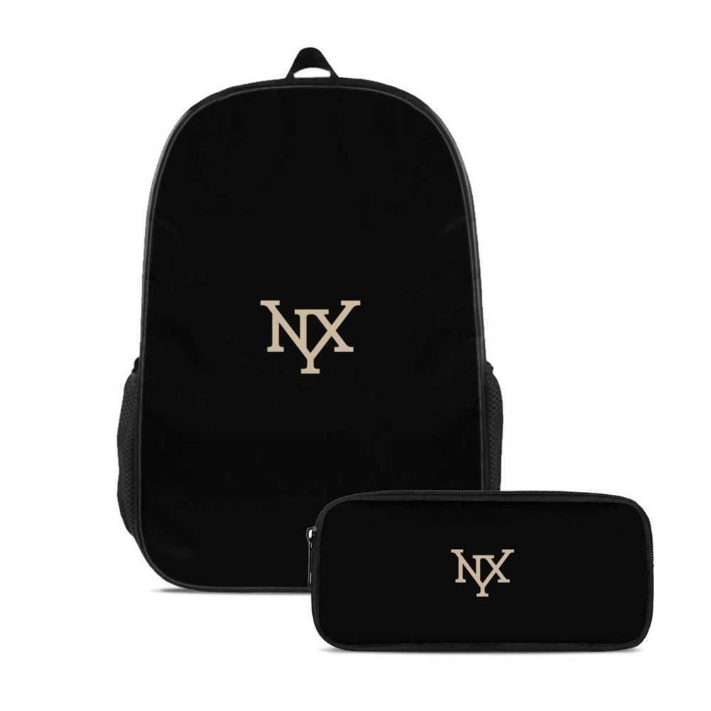 NXY Solid Color Travel Backpack For Men And Women Sports Fitness Travel Bag Outdoor Leisure Zipper School Bag+pen Bag Hip