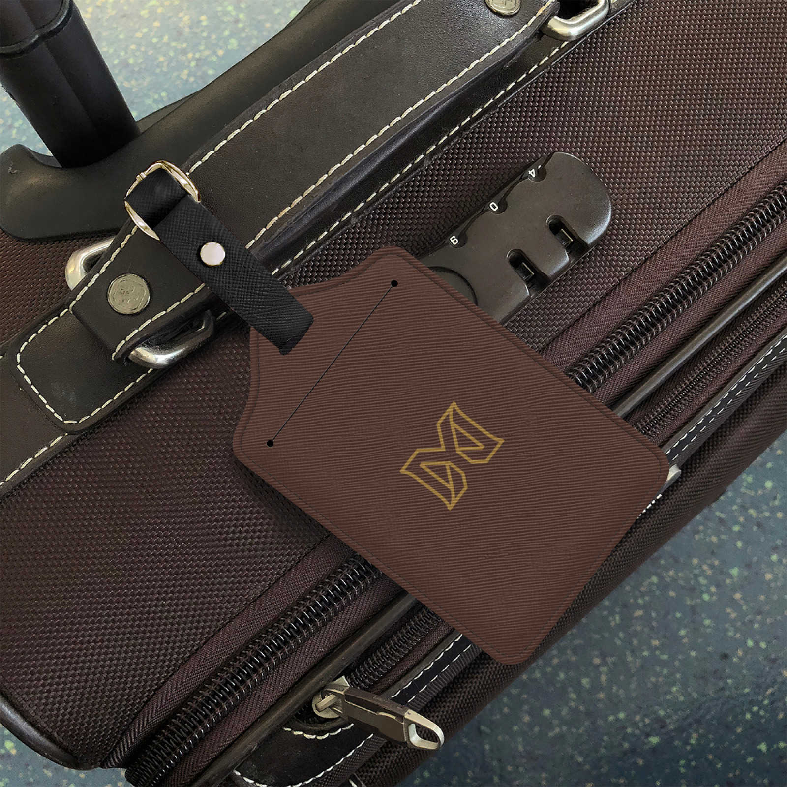 NXY Leather Travel Luggage Tag Hanging Tag Suitcase Tag Plane With Name ID Cards Anti-lost Solid Color Travel Accessories Hip