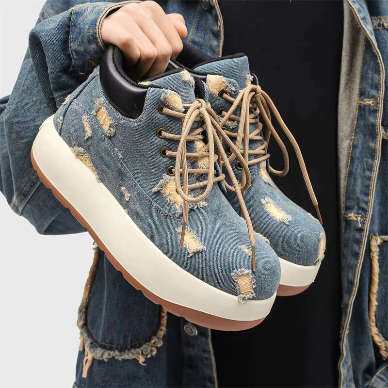 Men's Leather Waterproof Lace Up Chukka Ankle Oxford Dress Boots Casual Business Work Daily Shoes For Men