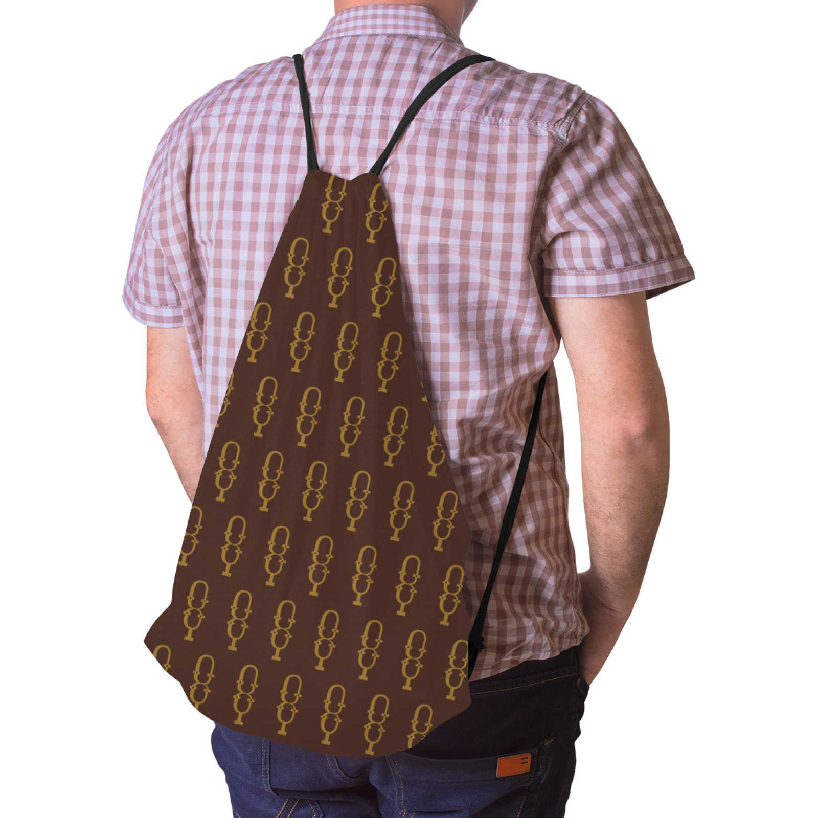 NXY Vintage Travel Backpacks Men Business Backpack Outdoor Sports Drawstring Pockets Multifunctional Cycling Bag Large Capacity Travel Bag Hip