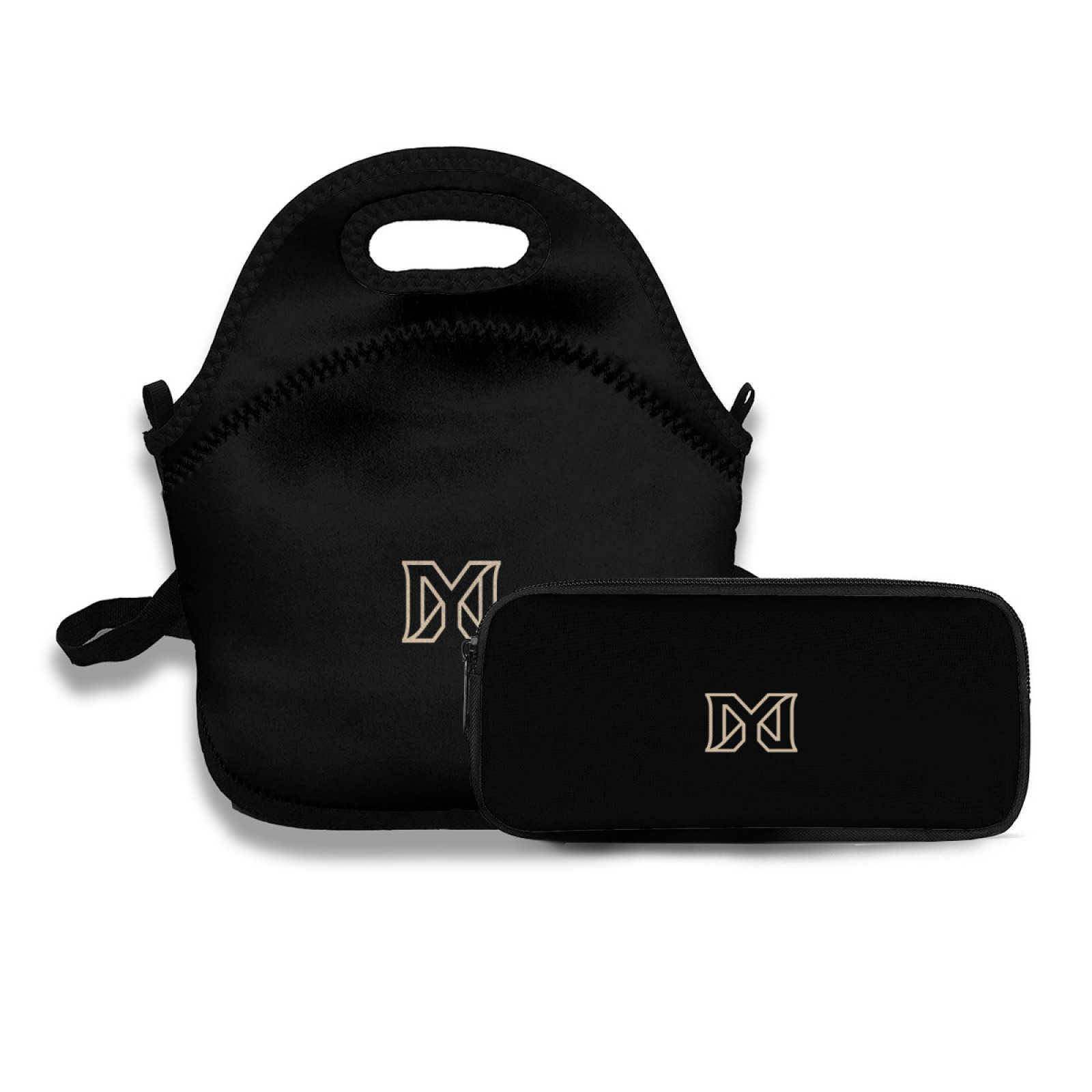 NXY Fashion Shoulder Bag Solid Color Lunch Bag + Pencil Bag Ladies Retro Crossbody Bag Pure Colour Lunchbox Bag Designer Handbags For Women Hip