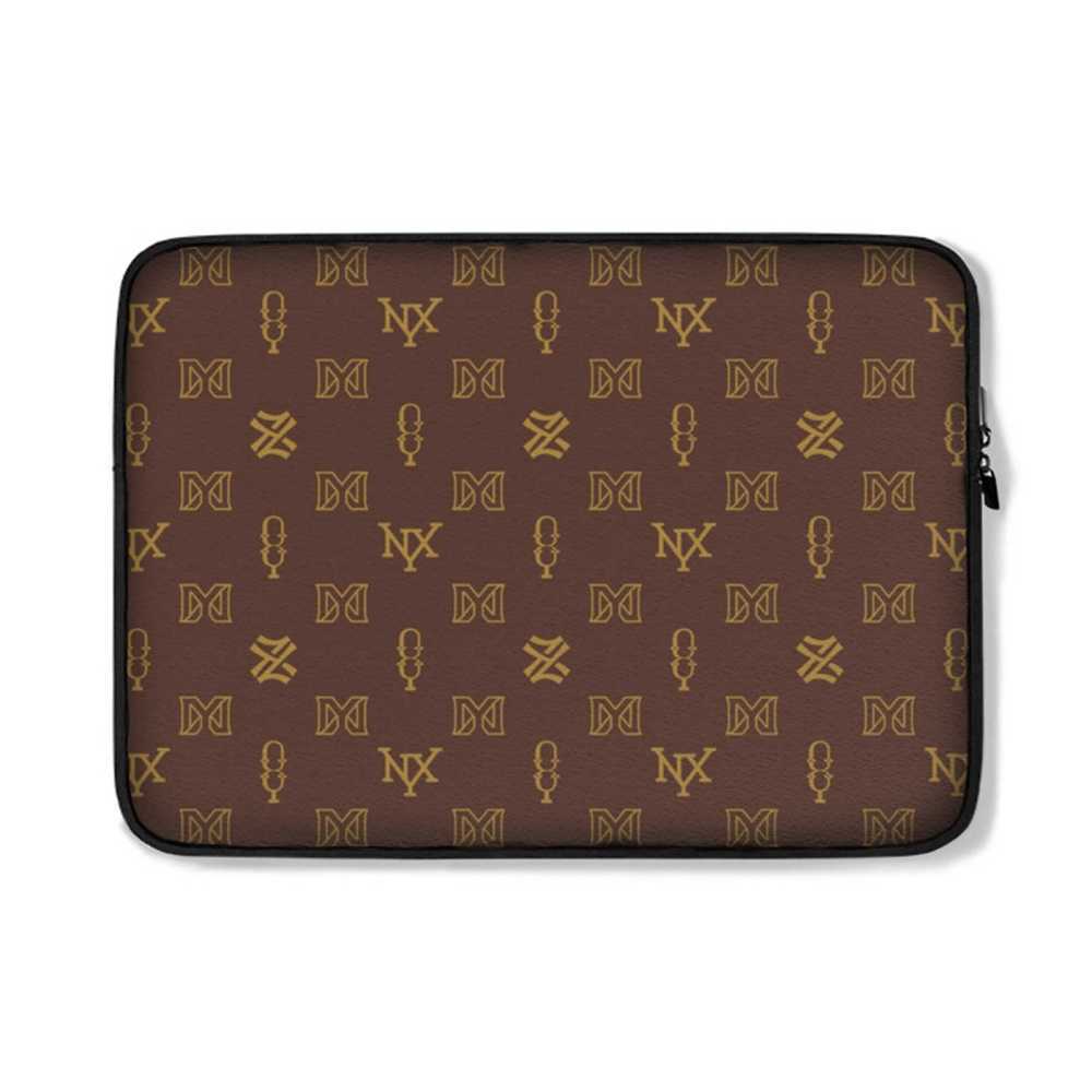 NXY Business Laptop Inner Bag Laptop Bag Case For Notebook Sleeve Protective Case Vintage Letter Print Notebook Shockproof Cover Hip