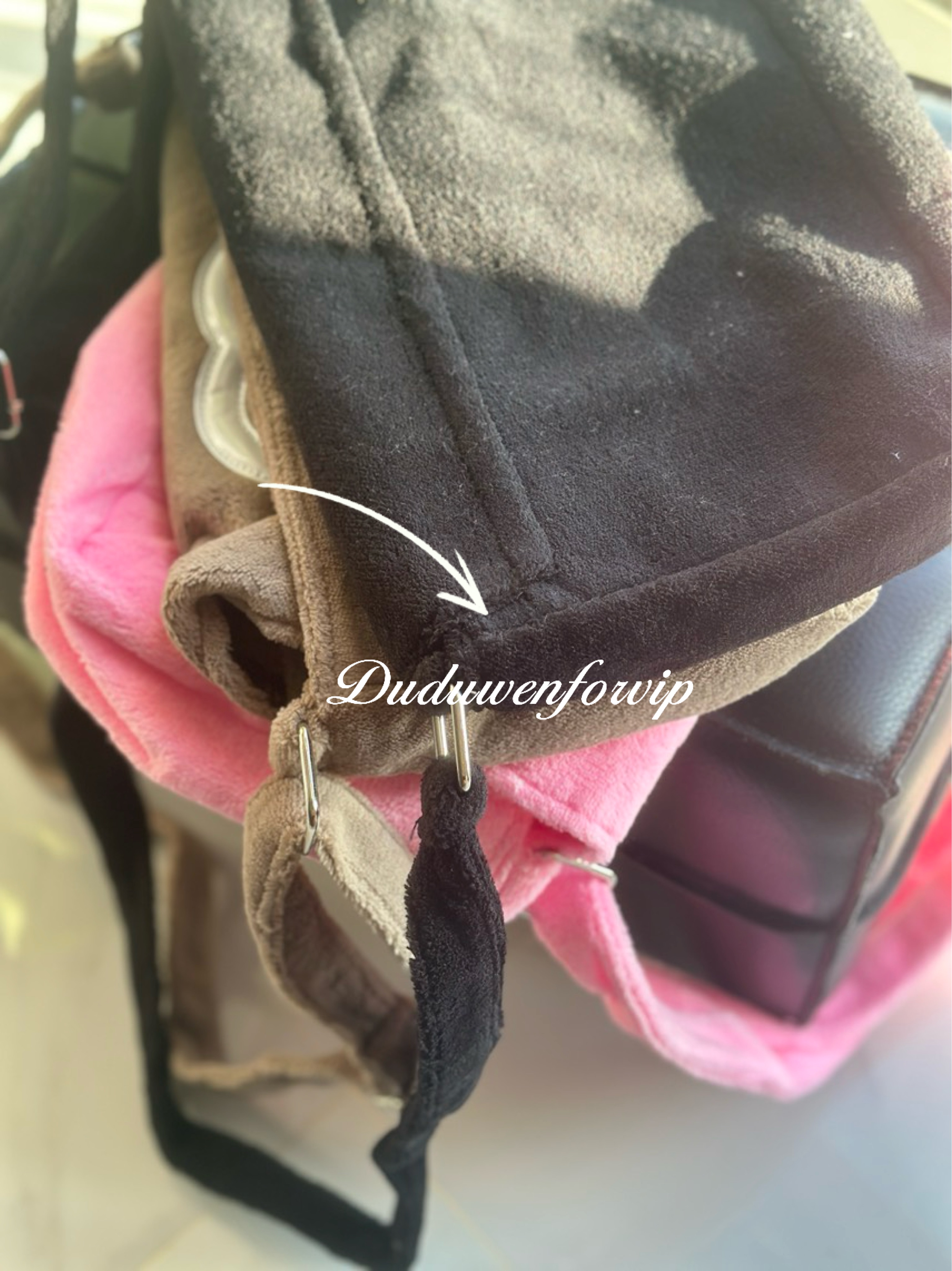 upgrade version 29X20X7CM Fashion Storage case with chain Shoulder Bag gift Bag C Plush bag classical Organization