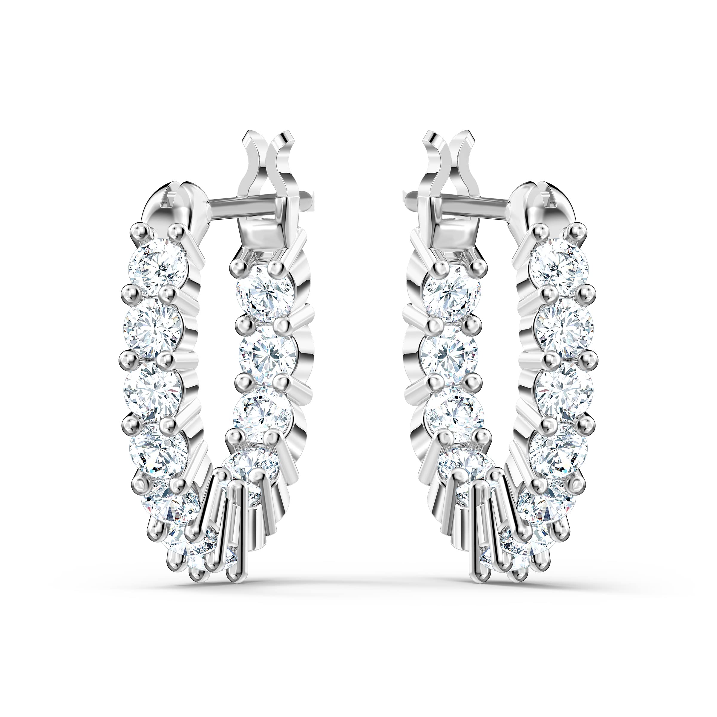 hoop for women anti allergy sterling sier needle Austria crystal dia earrings stainless steel designer jewelry woman gift WITH BOX
