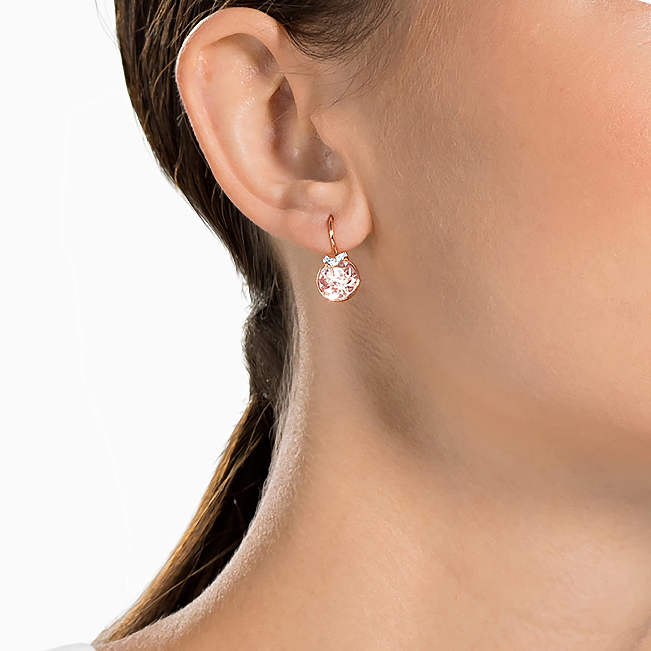 hoop for women anti allergy sterling sier needle Austria crystal dia earrings stainless steel designer jewelry woman gift WITH BOX