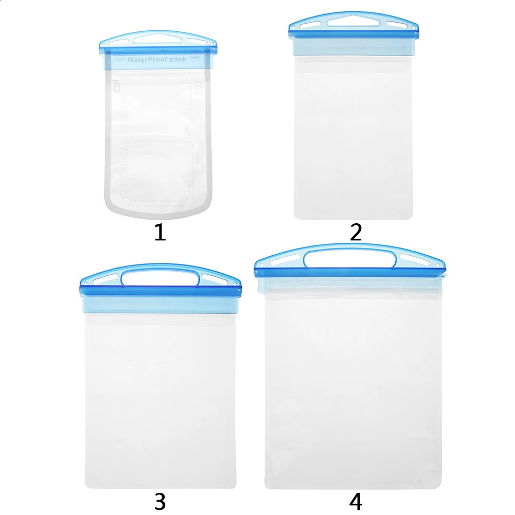 31PCS Universal Clear Swimming Waterproof Phone Case Bag Underwater Cover Pouch Mobile PVC Bags 250121