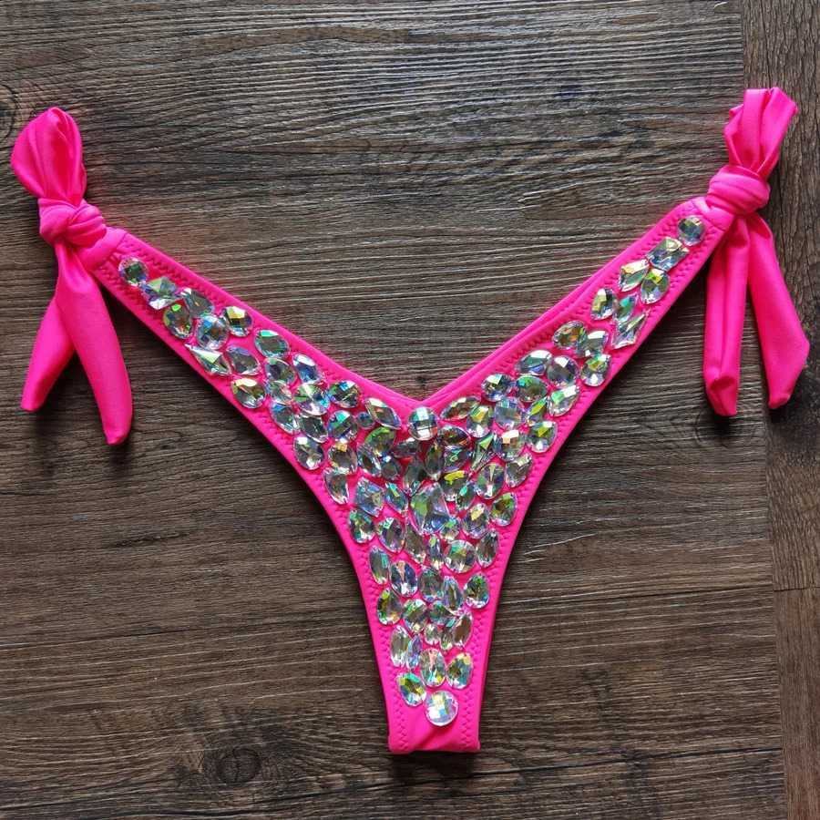 Diamond Biquinis Sexy Crystal Bikini Womens Swimsuit Water Diamond Upward Swimsuit Womens Nightclub Dress 250108