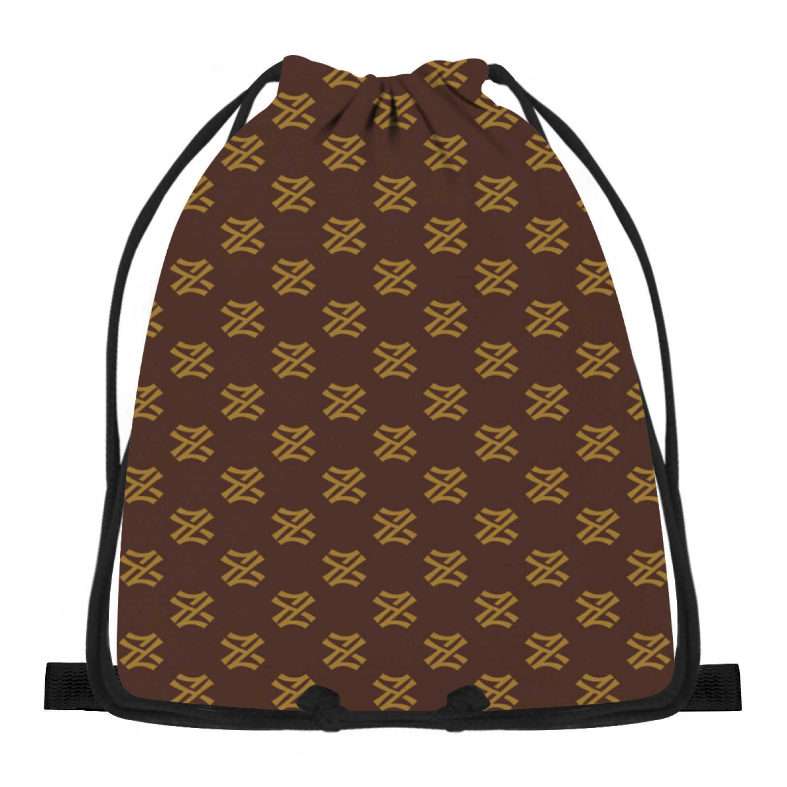 NXY Outdoor Sports Drawstring Bag Large Capacity Backpack Bag Vintage Lette Print Drawstring Pockets Multifunctional Motorcycle Backpack Bicycle Trave