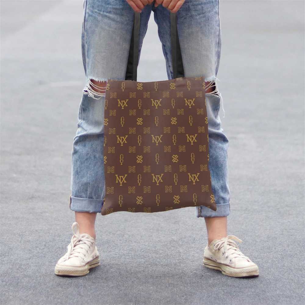 NXY Fashion Commuter Shopping Bag Mens Double-sided Design Tote Bag Casual High Quality Women Handbag Practical Reusable Bags Hip