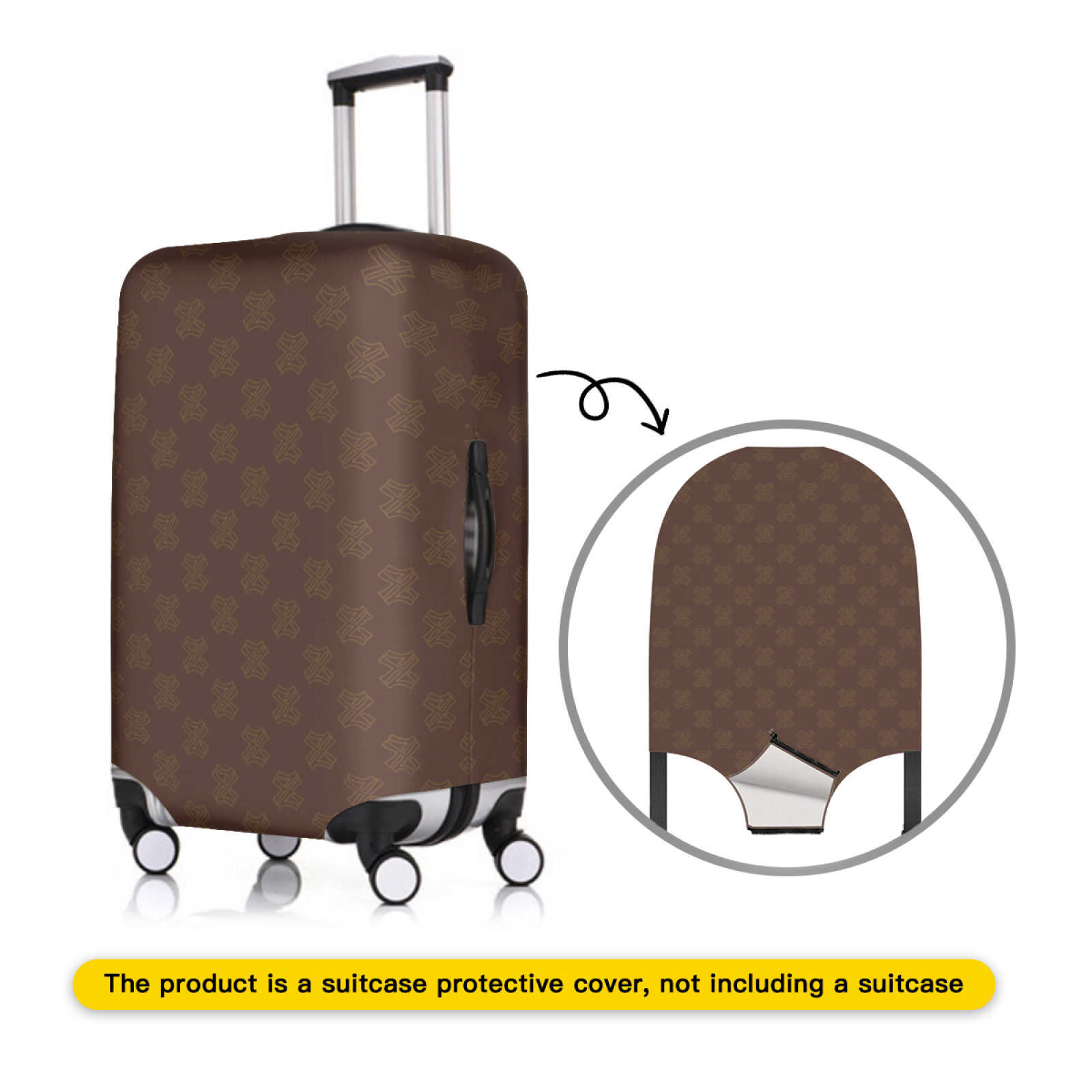 NXY Elastic Designer Luggage Protective Cover Zipper Suit For 19-32 Inch Bag Suitcase Covers Trolley Cover Travel Accessories Hip