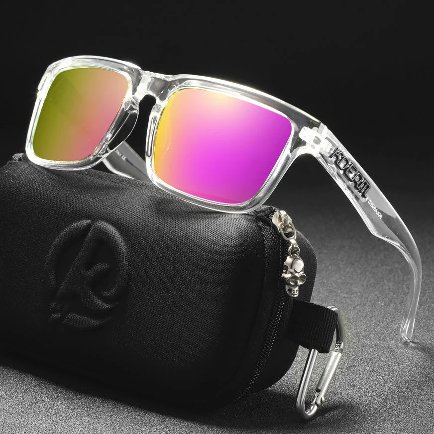 2024 Kdeam High Quality Polarized Sunglasses for Women Men Fashion Unisex Trendy Outdoor Eyewear For Couple 250115