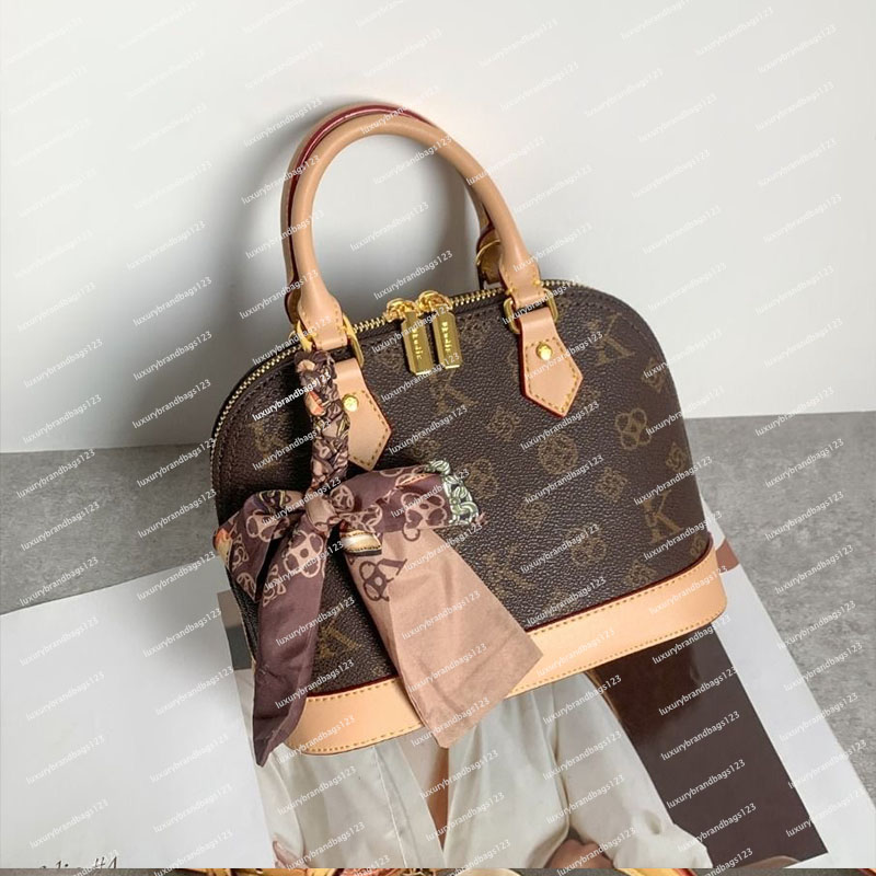 Classic Lady handbag Fashion Bags Shoulder Bags for Women Brown Checkerboard luxury designer shell messenger Purse Crossbody Bag a1