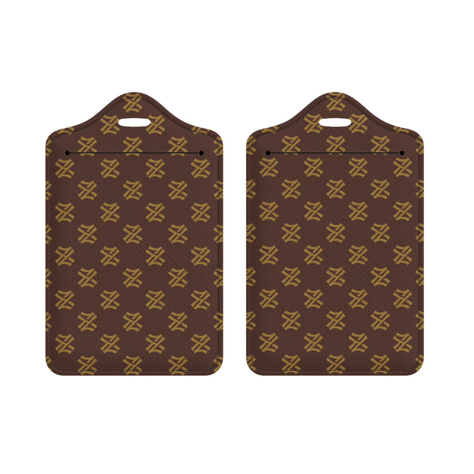 NXY Cross Pattern PU Luggage Tag Portable Leather Suitcase Travel Luggage Name Label Tag Baggage Bag Parts Accessories Tag Hip