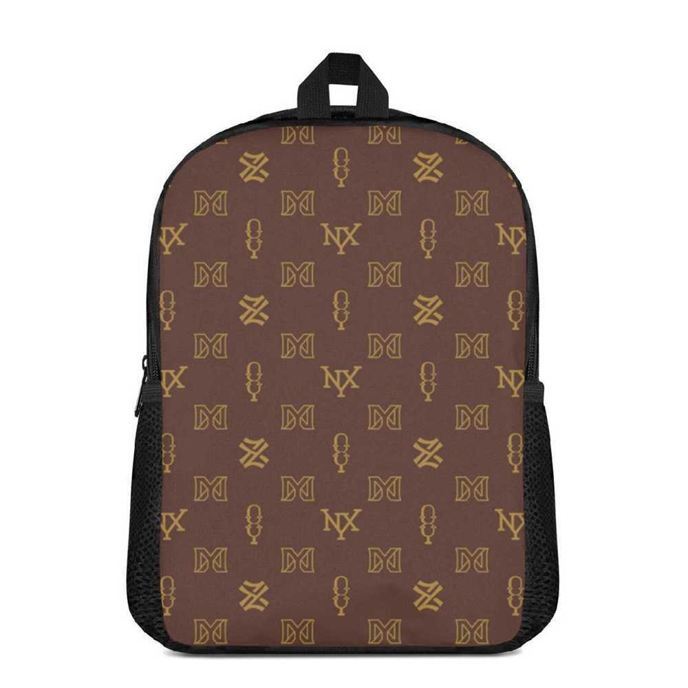 NXY School Backpack For Women And Men Casual Travel Bag Teenager School Bag Brown Back Pack Large Casual Daypack For Teenagers Hip