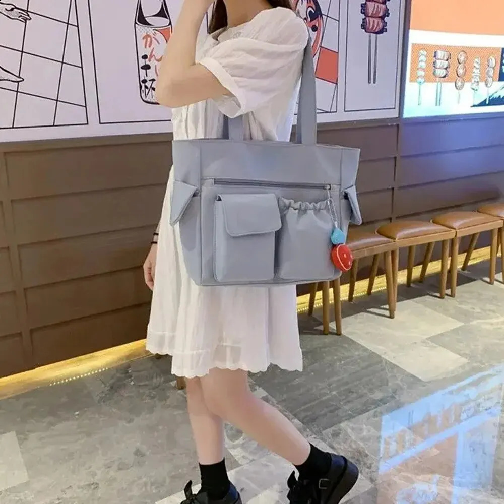 Large Capacity Crossbody Bag with Multiple Pockets Oxford Messenger Bag - Adjustable Shoulder Bags for School Travel Work Daily 250207