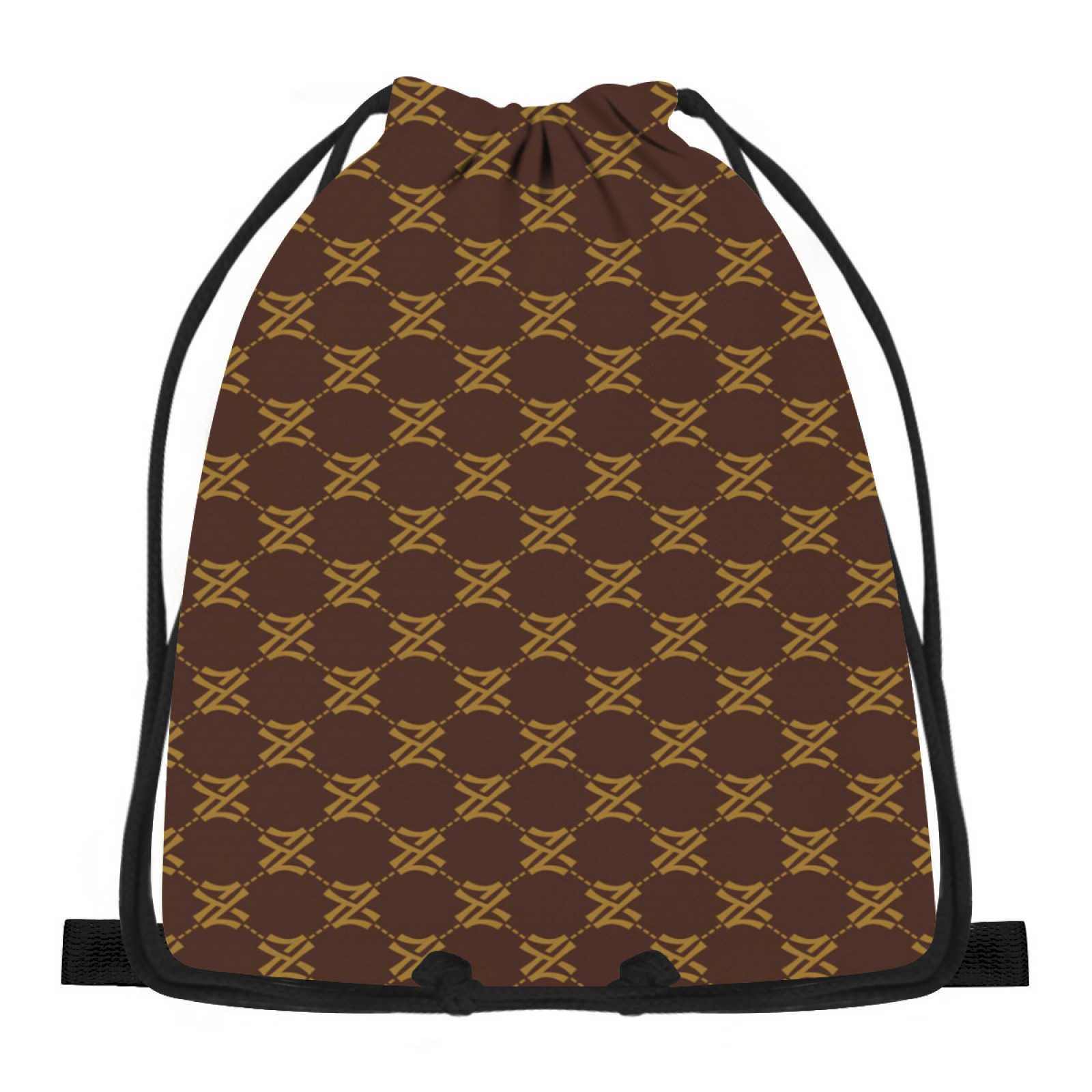 NXY Outdoor Sports Drawstring Bag Large Capacity Backpack Bag Vintage Lette Print Drawstring Pockets Multifunctional Motorcycle Backpack Bicycle Trave