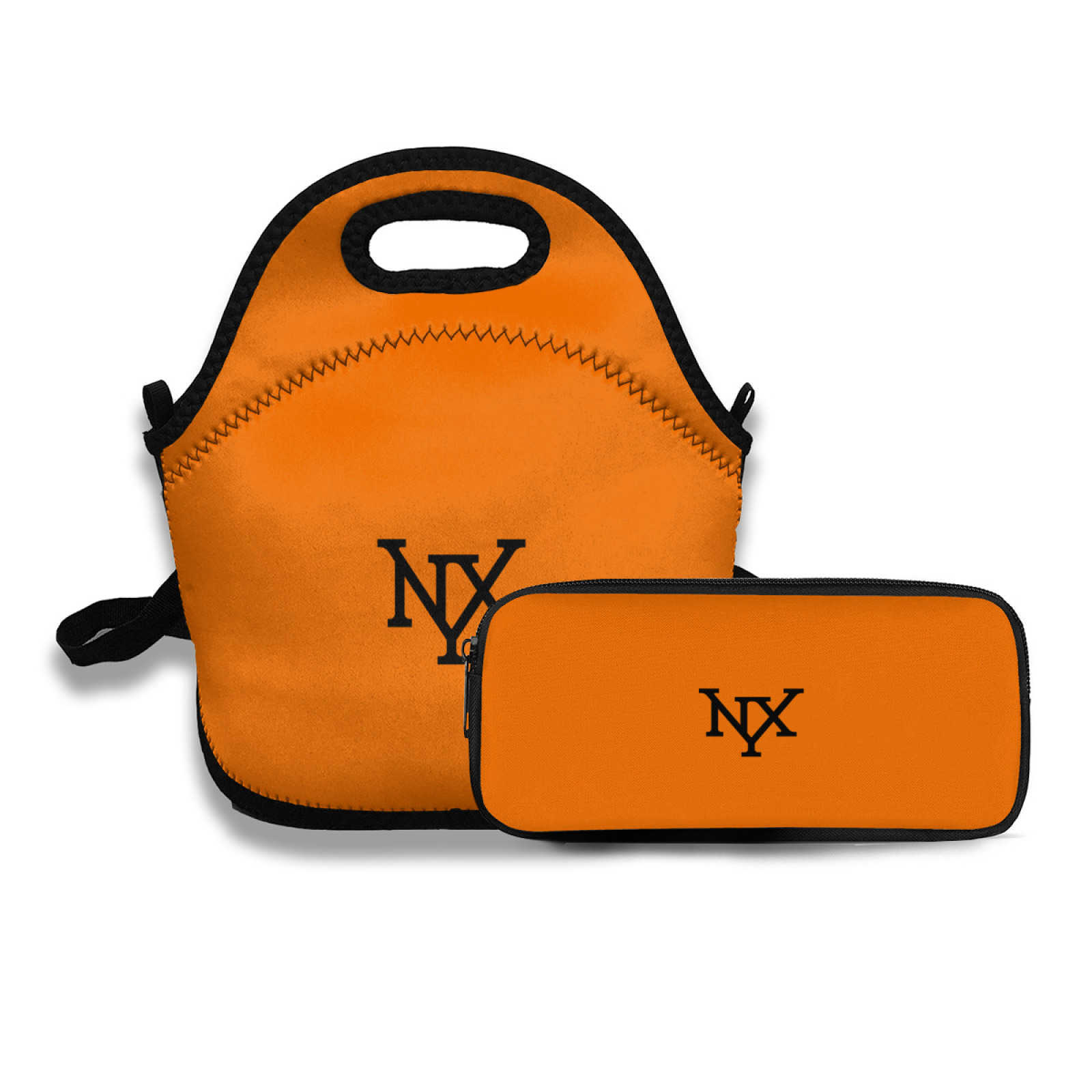 NXY Fashion Shoulder Bag Solid Color Lunch Bag + Pencil Bag Ladies Retro Crossbody Bag Pure Colour Lunchbox Bag Designer Handbags For Women Hip