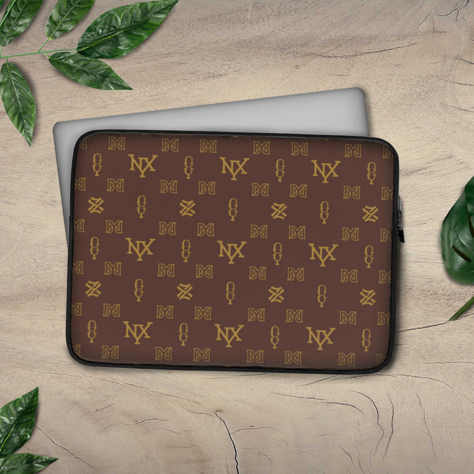 NXY Business Laptop Inner Bag Laptop Bag Case For Notebook Sleeve Protective Case Vintage Letter Print Notebook Shockproof Cover Hip